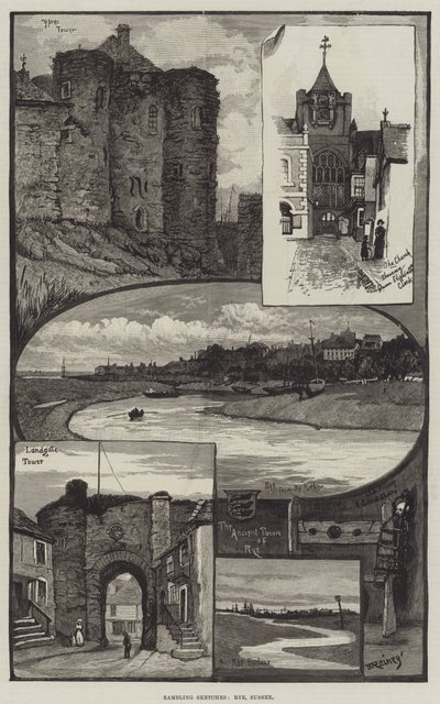 Bocetos ambulantes, Rye, Sussex de William Rainey